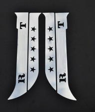 4x Acciaio Inox Porta Colonna Decorazioni per Renault Premium 370/420/440/450