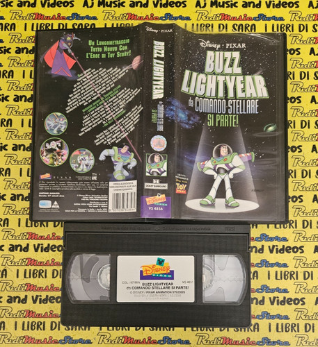 Vhs film buzz - vhs, lightyear