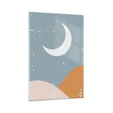 Quadro su Vetro 80x120cm Luna