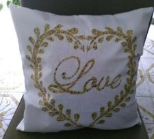 Fodera cuscino copricuscino decorativo con stampa a cuore