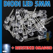 100 DIODI LED 5 mm ALTA