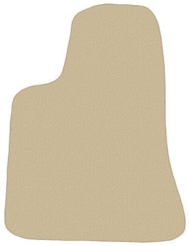 Beige conducente tappetino - beige,