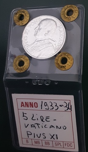 Moneta citta del - moneta, 5