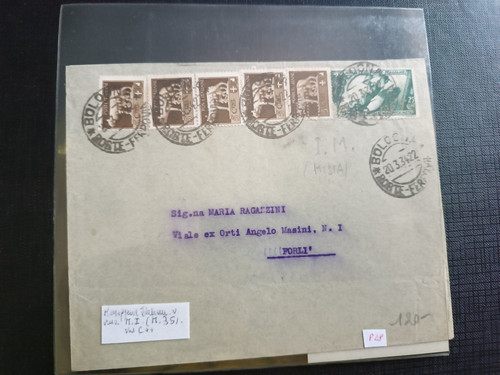 Regno perfin 1934 messaggerie - perfin,
