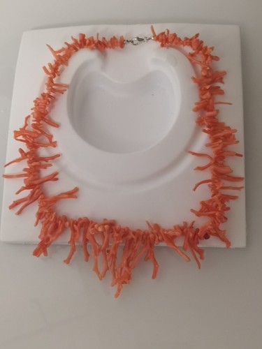 Collana corallo rosa - collana,