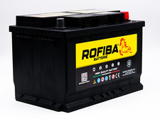 Rofiba Batteria per Auto  L3  70Ah 12V Polo positivo Dx = 80 Ah E11 S4 EC700