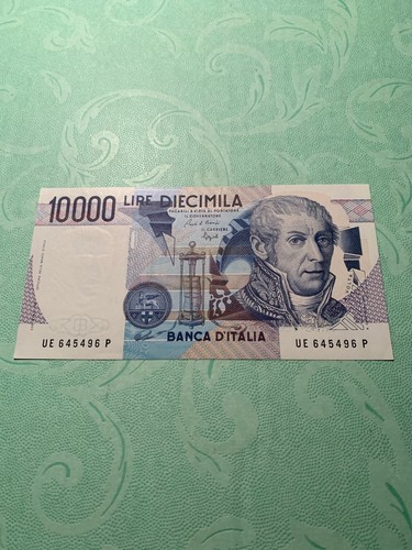 10000 lire volta fds - 10000, e
