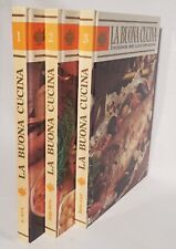 "La buona cucina - Enciclopedia della cucina internazionale" (3 volumi) / 1980