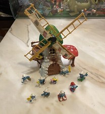 MULINO DEI PUFFI PUFFO SMURF SMURFS OLD WINDMILLS 40020 NON COMPLETO