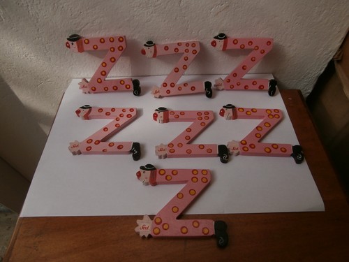 Lettera alfabeto legno sevi - z,