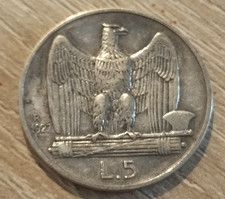 5 Lire Aquilino 1927