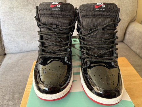 Nike zoom dunk high bred - sb, "bred"