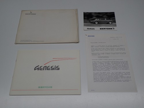 Bertone genesis con - genesis, motore