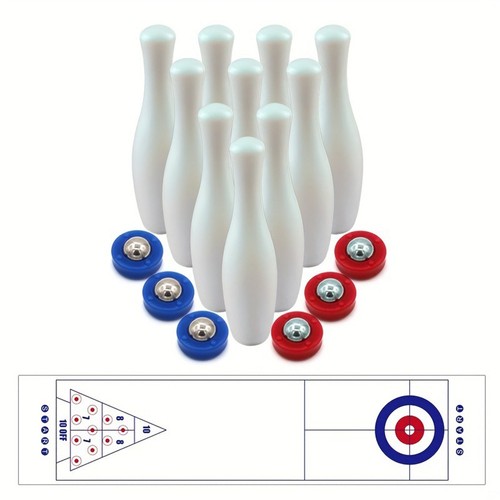 Set gioco bowling - gioco, shuffleboard