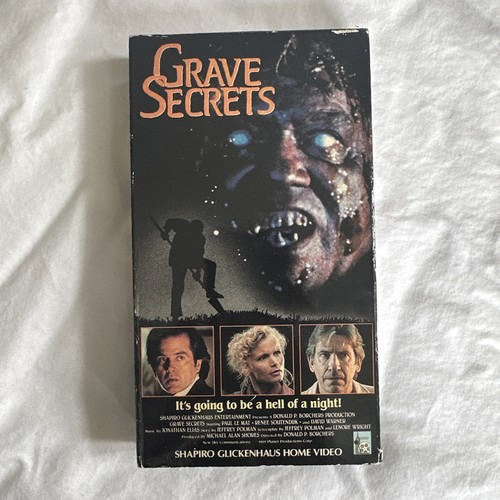 Grave secrets vhs 1990 - grave,
