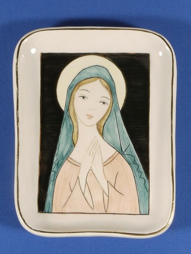 Prl quadro madonna ceramica - quadro,