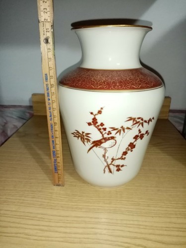 Vase porcellana oro - vase,