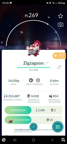 Zigzagoon shiny galar - shiny,