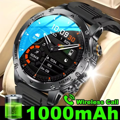 Smartwatch uomo 1000mah - smartwatch,