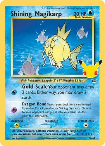 Shining magikarp 64 - magikarp,