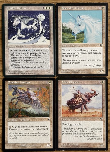 Mtg unicorni del regno - unicorni, pronto