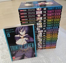 Trinity Seven 1-19 sequenza completa prima edizione Planet Manga