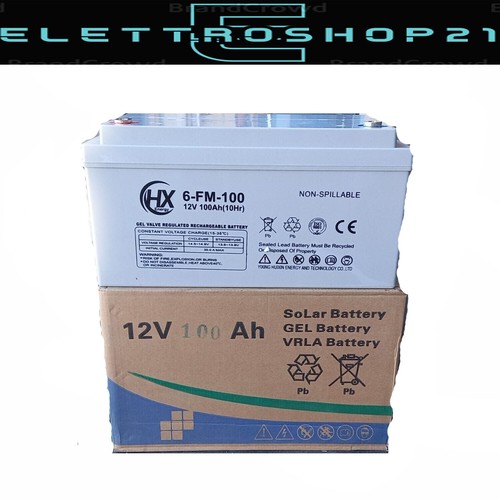 Batteria 100ah 120ah12v - 100ah, gel