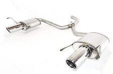 Ulter Duplex Scarico Sportivo IN Acciaio Inox per Alfa Romeo 159 Jtdm 90mm