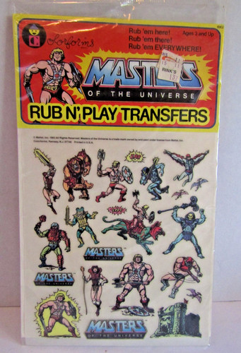 Colorforms man masters - masters, of