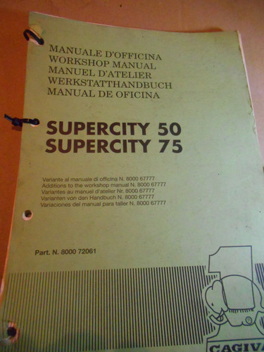Manuale officina cagiva - manuale,
