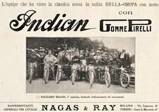 PUBBLICITA' 1920 MOTO INDIAN