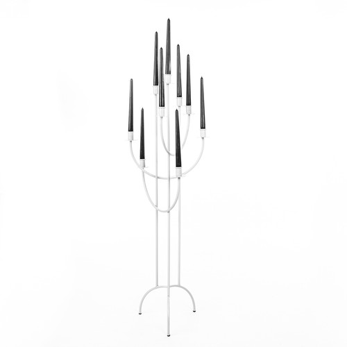 Lampadario white loft frame - 9,