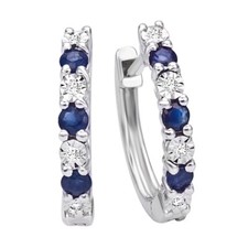 Orecchini BLISS in oro bianco