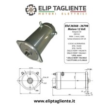 EFEL 36798 36568 12V 0,8KW