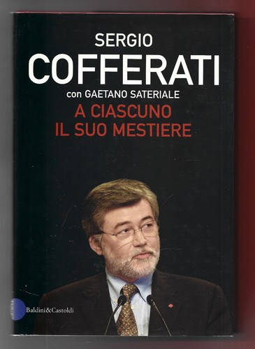 Sergio cofferati a ciascuno - sergio,