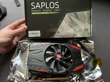 SAPLOS Radeon HD 7670 scheda grafica computer, 2 GB, 128 bit, GDDR3, GPU, VGA HDMI