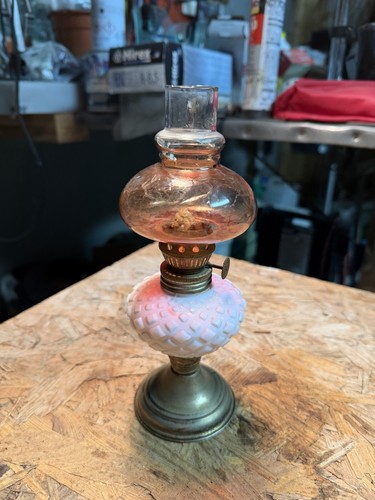 Lampada petrolio antica - a,