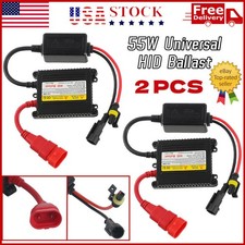 2Pcs 12V 55W HID Ballast