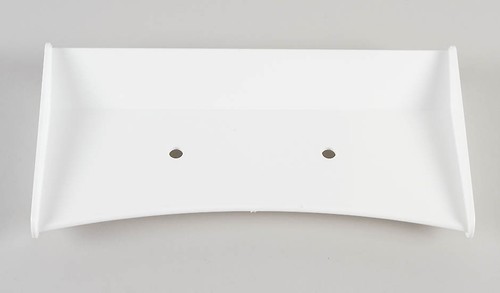 Spoiler posteriore bianco