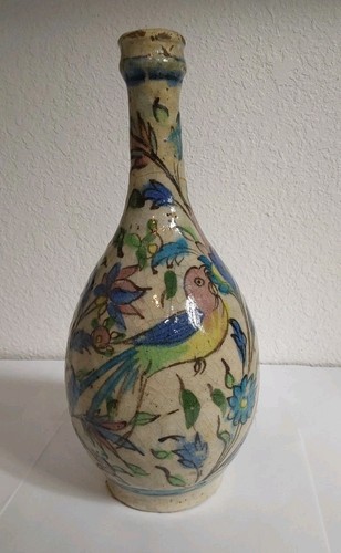 Antica bottiglia ceramica - antica, in