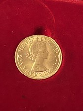 STERLINA D'ORO    ELISABETTA II° - 1967 - fiocchetto 