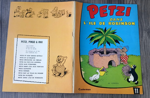 Petzi 11 l ile de - l'ile,