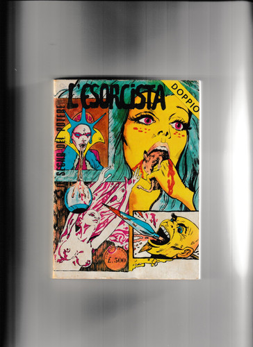 Fumetto horror esorcista - fumetto,