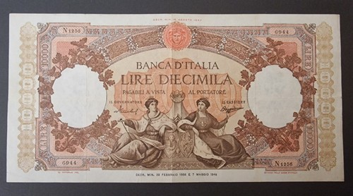 Diecimila 10000 lire - 10000,