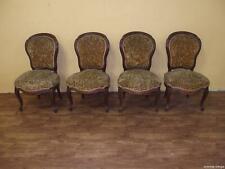 N 4 POLTRONCINE IN MOGANO