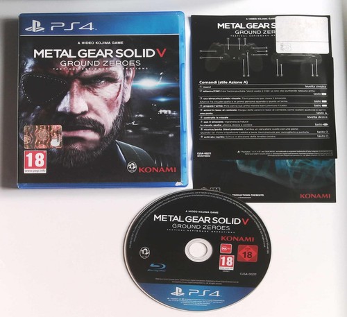 Ps4 metal gear - gear,