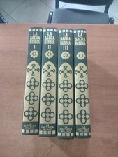 LA SACRA BIBBIA - QUATTRO VOLUMI - ED. LA CATTOLICA MILANO