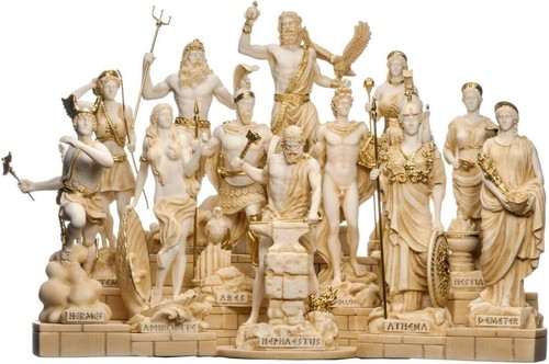 Set grandi statue in - set,