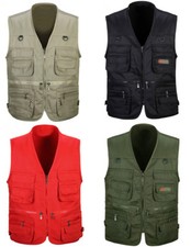 Gilet da pesca multitasche da