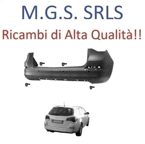 Paraurti posteriore con primer - posteriore,